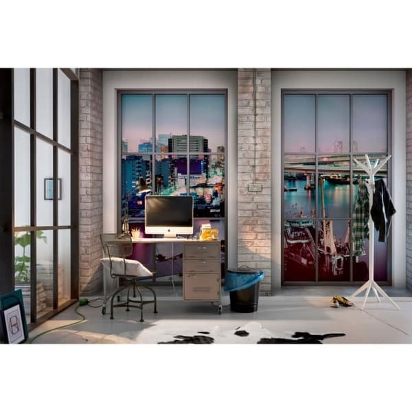 Fototapet - Loft - 368 x 248 cm - Non-vävd - Panoramisk - Inomhus