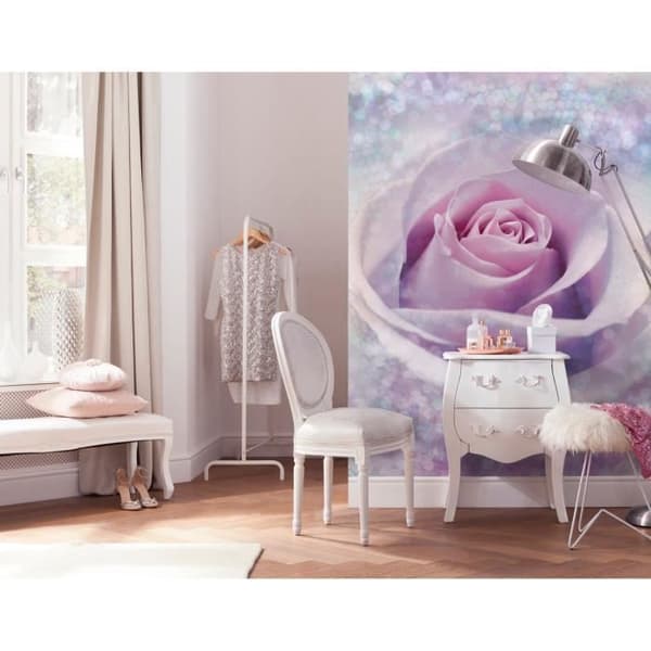 Väggfoto - 184 x 248 cm - non-woven panorama - Delicate Rose