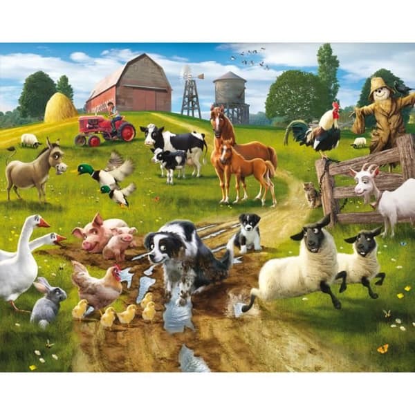 Walltastic husdjur barntapeter
