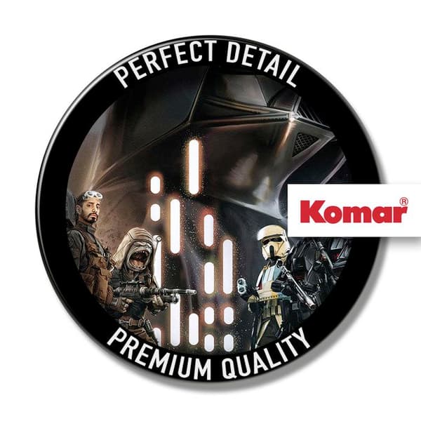 Panoramic Non-Woven Wallpaper Rogue One: A Star Wars Story Rebels vs. the Death Star - Star Wars 400X250CM