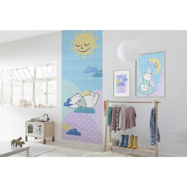 Tapet - Disney - Nalle Puh sover - Non-woven - 100 cm x 280 cm - Barnmönster