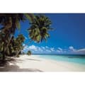 Miniatyrbild 1 av 2: Fototapet Vit sandstrand""