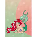 Miniatyrbild 1 av 2: Fördjupa dig i Ariel den lilla sjöjungfruns värld från Disney! Upptäck non-woven tapeten Den lilla sjöjungfrun med Ariel. Denna modell