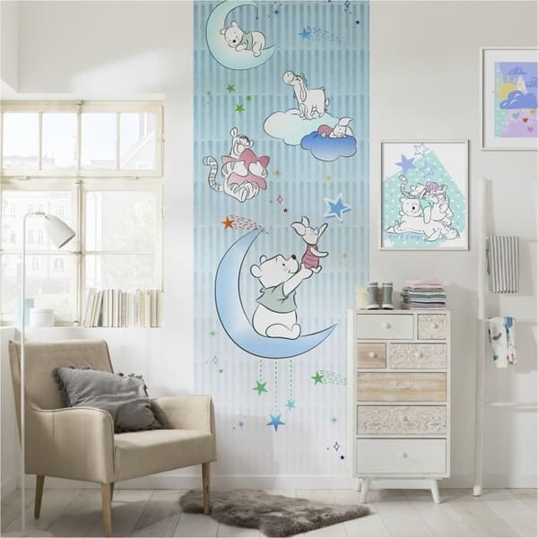 Non-woven tapet Disney Nalle Puh Nalle i stjärnorna 100 cm x 280 cm