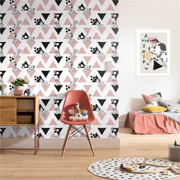 Tapet - Disney - De 101 Dalmatiner - Non-vävd - 200 x 280 cm - Barnmotiv