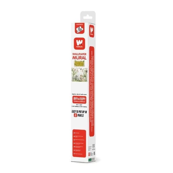 Tapet - Djungelsafari - Flerfärgad - 305 cm - Djur - Inomhus
