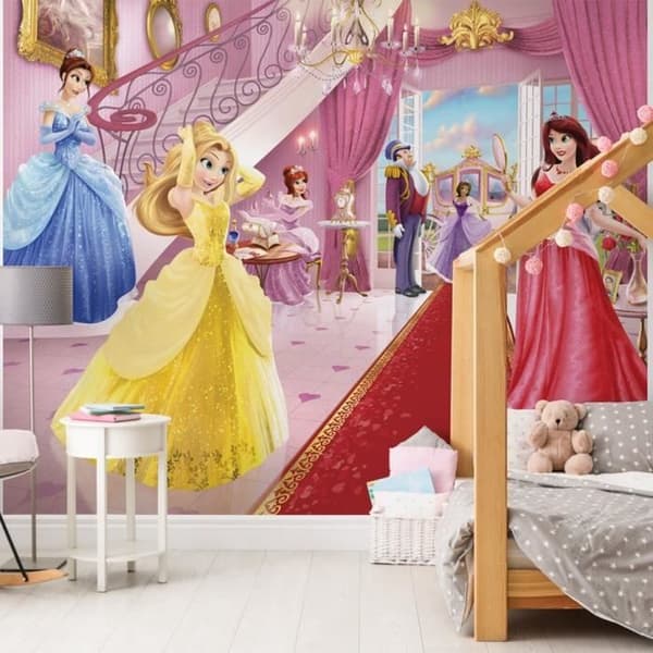 Tapet - Fairy Princess - 12 paneler - Flerfärgad - Inomhus - Barnmotiv