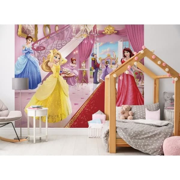Tapet - Fairy Princess - 12 paneler - Flerfärgad - Inomhus - Barnmotiv