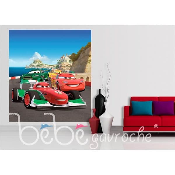 Disney Cars tapet - Tema: WGP > The World Grand Prix! 100 % officiell Disney Pixar Cars kollektion: Lightning McQueen - Francesc