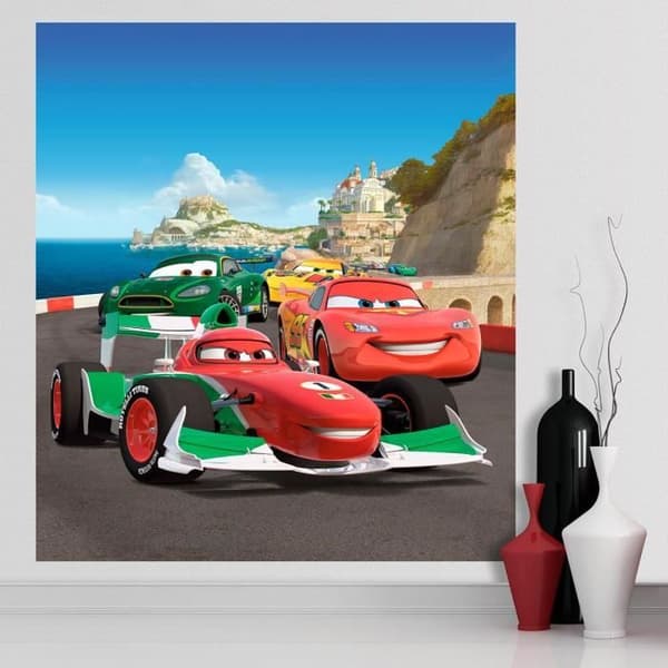 Disney Cars tapet - Tema: WGP > The World Grand Prix! 100 % officiell Disney Pixar Cars kollektion: Lightning McQueen - Francesc