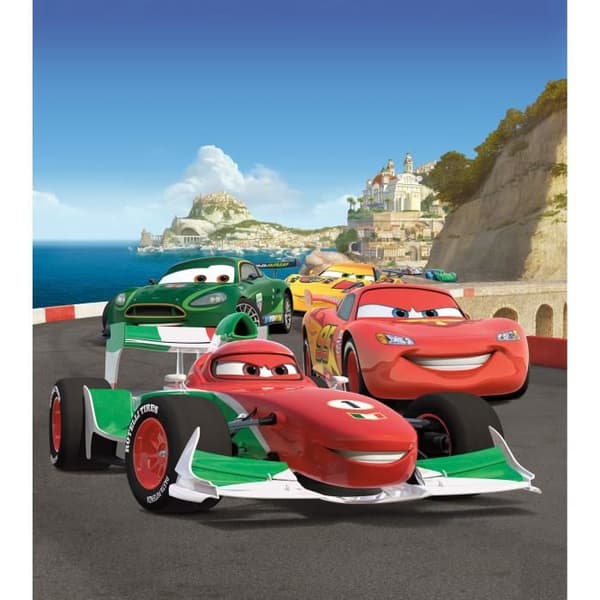 Disney Cars tapet - Tema: WGP > The World Grand Prix! 100 % officiell Disney Pixar Cars kollektion: Lightning McQueen - Francesc