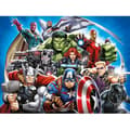 Miniatyrbild 1 av 2: Non-woven tapet - Disney - The Marvel Avengers-gänget 360 cm x 270 cm Flerfärgad