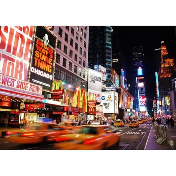 New York Times Square Tapet 360x254 cm