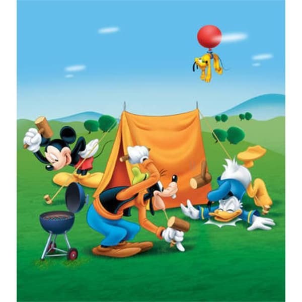 Tapeter - Disney - Mussehuset - Digital kvalitet - Tema: Picknicken