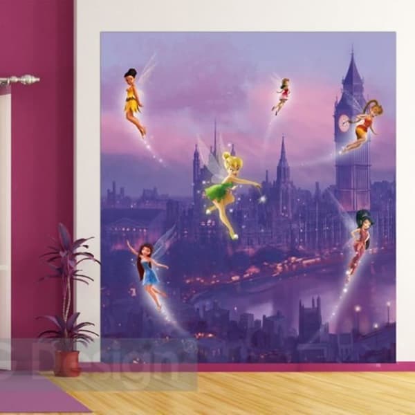 Tinkerbell Disney Fairies tapet - Mått: XL - 180 x 202 cm100 % licensierad Disney Fairies kollektion: TinkerbellThe