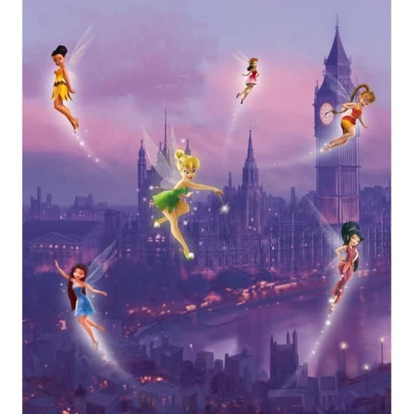 Tinkerbell Disney Fairies tapet - Mått: XL - 180 x 202 cm100 % licensierad Disney Fairies kollektion: TinkerbellThe