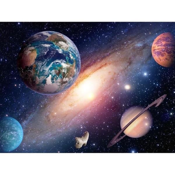 Universum, non-woven väggfoto, 360x270 cm, 4 delar