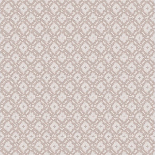 Laura Ashley - Non-woven tapet - Whitebrook Dove Grå - Grå 10mx52cm