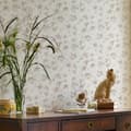 Miniatyrbild 3 av 5: Laura Ashley - Non-woven tapet - Autumn Leaves Natural - Beige - 10mx52cm