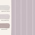 Miniatyrbillede 5 af 5: Laura Ashley - Non-woven tapet - Saltram Stripe Pale Ametyst - Pink 10mx52cm