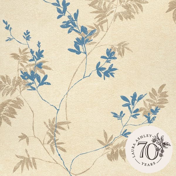Laura Ashley - Non-woven tapet - Mari Gold - Guld 10mx52cm