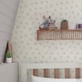 Miniatyrbillede 3 af 5: Laura Ashley - Non-woven tapet - Alphabet Dove Grå - Grå