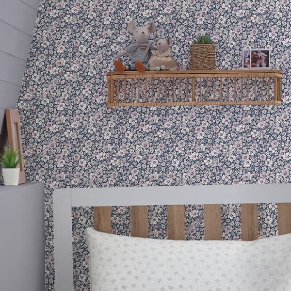 Laura Ashley - Non-woven tapet - Libby - Lila - Lila 10mx52cm