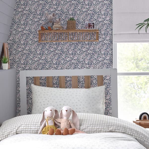 Laura Ashley - Non-woven tapet - Libby - Lila - Lila 10mx52cm
