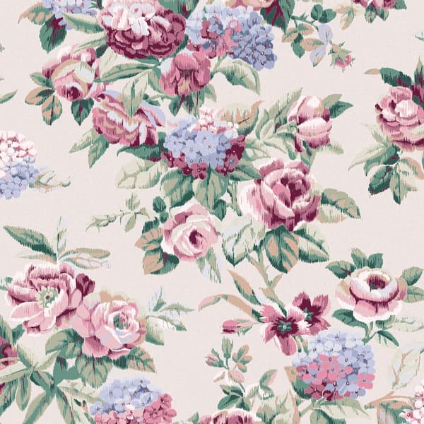 Laura Ashley - Non-woven tapet - Pembrey - Hasselnöt - Brun 10mx52cm