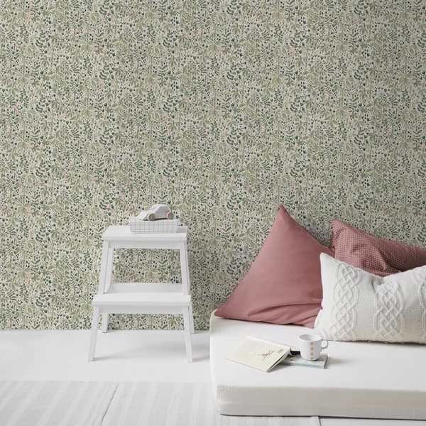 Superfresco Easy - Non-woven tapet - Penney vintage - Grön 10mx53cm