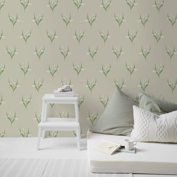 Superfresco Easy - Non-woven tapet - Lilly sand - 10mx53cm