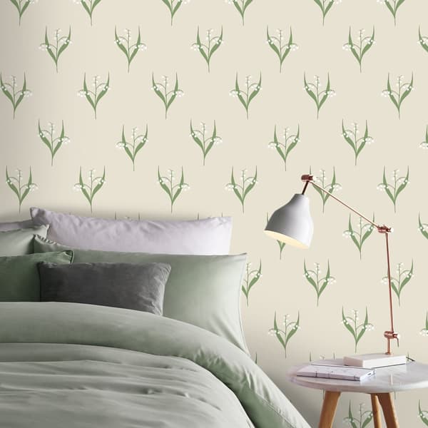Superfresco Easy - Non-woven tapet - Lilly cream - 10mx53cm