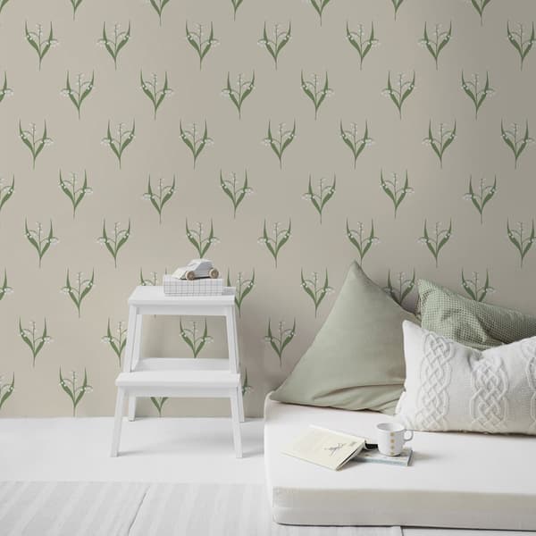 Superfresco Easy - Non-woven tapet - Lilly cream - 10mx53cm