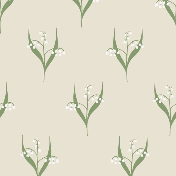 Superfresco Easy - Non-woven tapet - Lilly cream - 10mx53cm