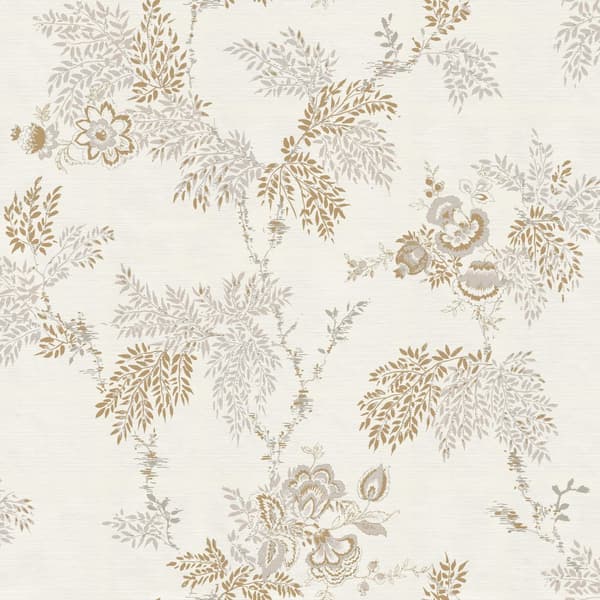 Superfresco Easy - Non-woven tapet - Kimono - Vit/Guld - 10mx52cm