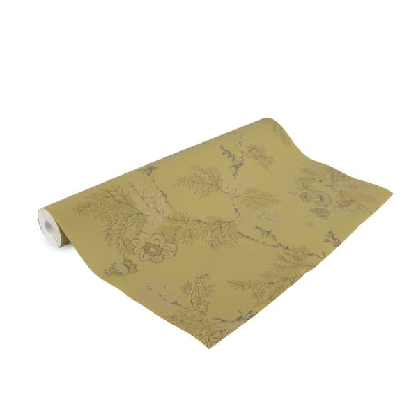 Superfresco Easy - Non-woven tapet - Kimono - Okker/guld 10mx52cm