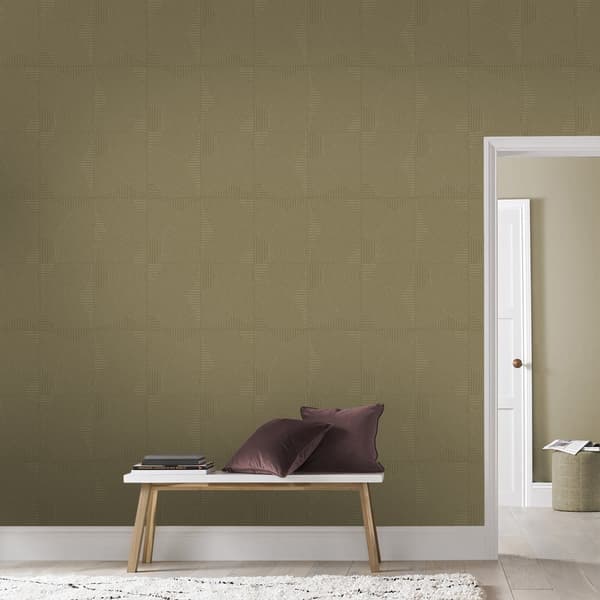 Superfresco Easy - Non-woven tapet - Mason - Okker 10mx52cm