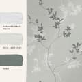 Miniatyrbild 5 av 5: Laura Ashley - Non-woven tapet - Mari - Mineral Grön - Grön 10mx52cm