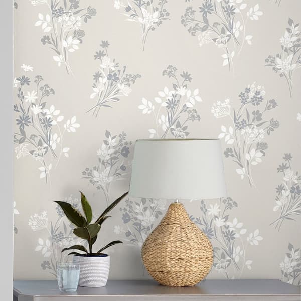 Laura Ashley - Non-woven tapet - Igerna - Naturlig - Beige 10mx52cm