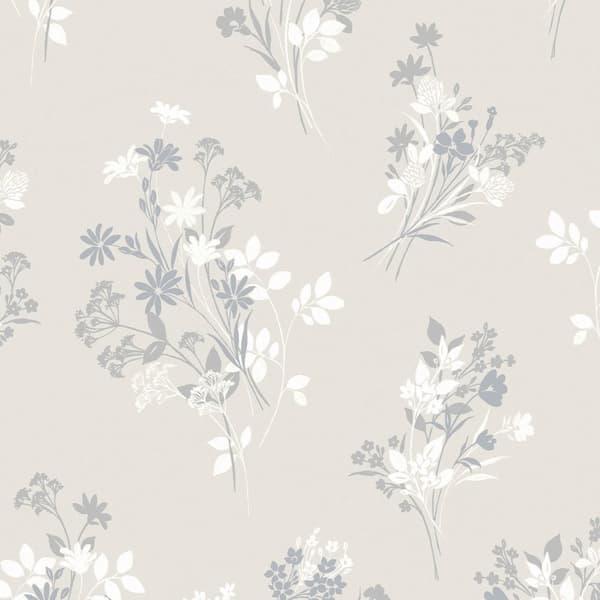Laura Ashley - Non-woven tapet - Igerna - Naturlig - Beige 10mx52cm