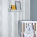 Miniatyrbillede 3 af 5: Laura Ashley - Non-woven tapet - Painterly Stripe - Blå - Blå 10mx52cm