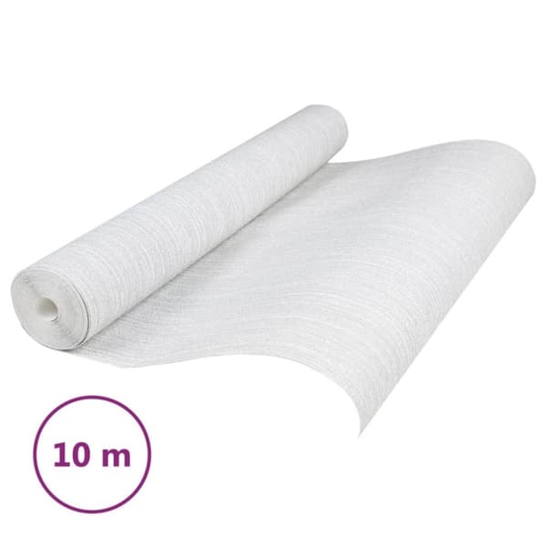 vidaXL Tapet 3D enfärgad grå 10x0,53 m non-woven tyg