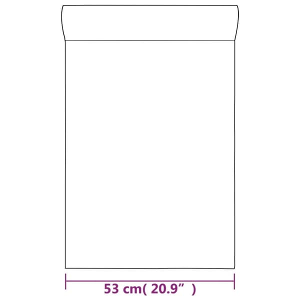 vidaXL Tapet 3D stenlook svart 10x0,53 m non-woven tyg