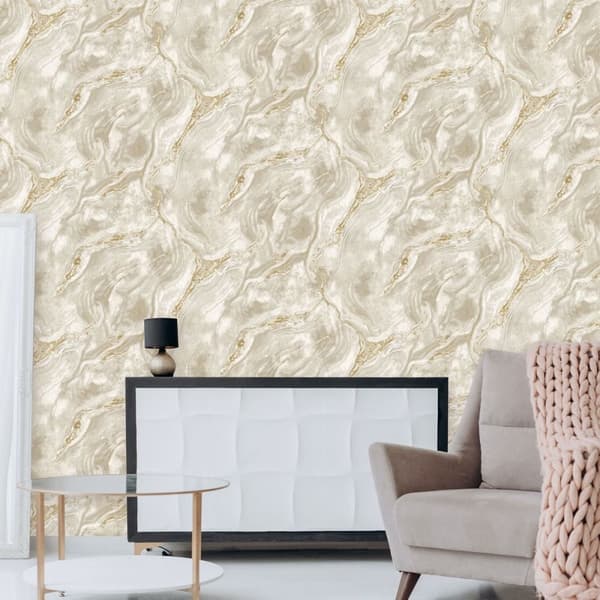 World Of Wallpaper Luxe Collection Mineral Effect Vinyl Textured Wallpaper