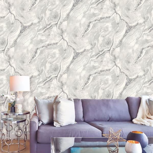World Of Wallpaper Luxe Collection Mineral Effect Vinyl Textured Wallpaper