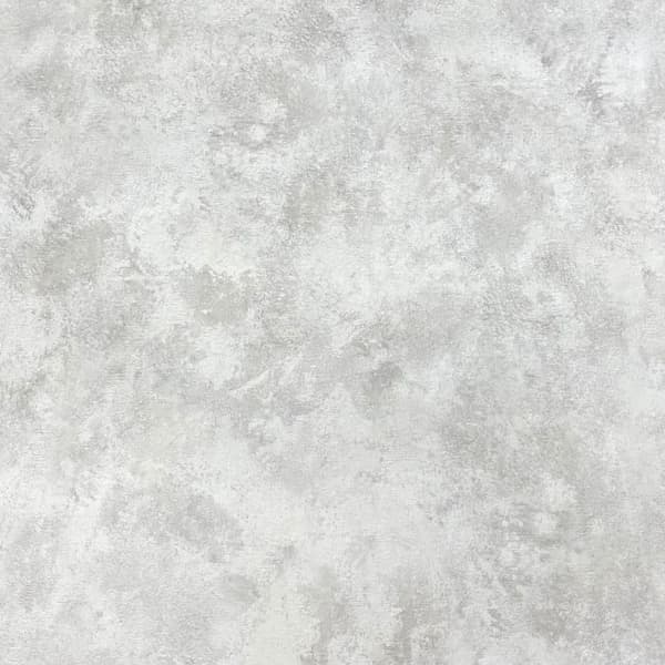 World Of Wallpaper Luxe Collection Concrete Effect Vinyl Textured Wallpaper Silver 10m x 0.5m