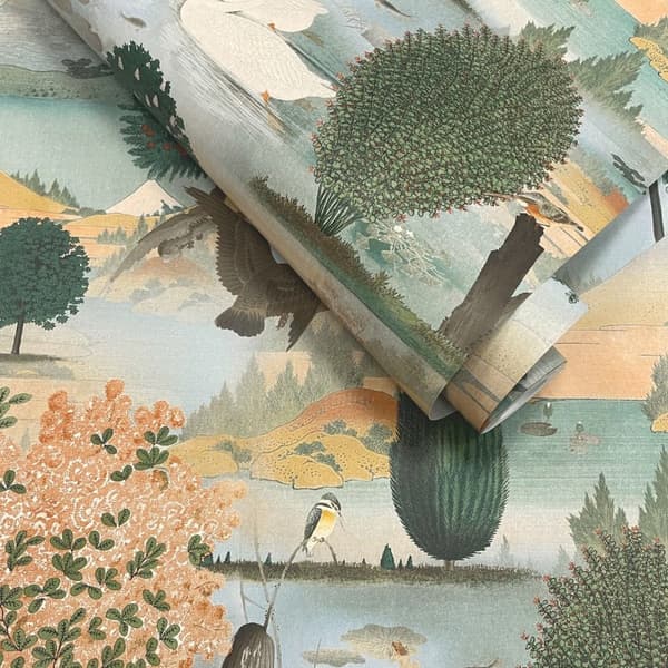Holden Décor Swan Lake Wallpaper