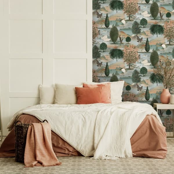 Holden Décor Swan Lake Wallpaper