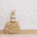 Miniatyrbild 4 av 6: Little Dutch - Non-woven tapet - Baby Bunny - Brun/Vit 10mx52cm