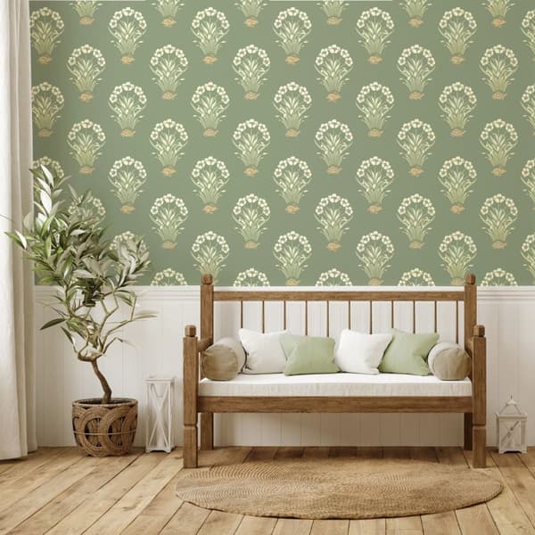 Belgravia Tortoise and Hare Wallpaper